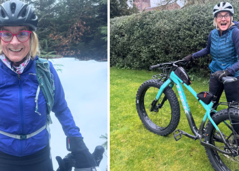 Kako je Louise Minchin, 57, poboljšala svoju izdržljivost za vožnju arktičkim ciklusom od 300 milja