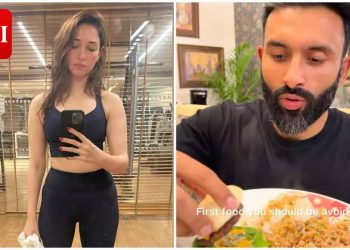 Fitness trener Tamannaah Bhatia Siddhartha Singh upozorava na 3 namirnice koje ne biste trebali jesti prije treninga; alternativne opcije za obrok.