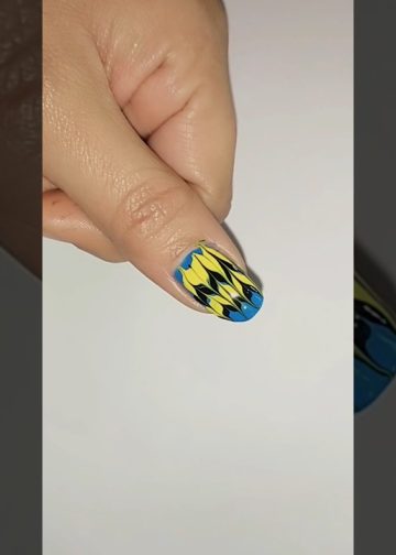 Nail art za kratke nokte bez alata #shorts #youtubeshorts #viralvideo #nailart #naildesign#reels