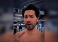 Varun Dhawan dijeli ‘taanas’ razine ‘saas’ od trenera tijekom treninga u teretani