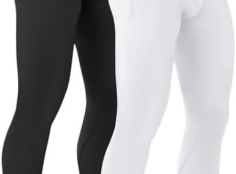 Kompresijske hlače za muškarce s džepovima – Tajice za trčanje i vježbanje, osnovni sloj za atletsku teretanu i košarku – Vruća rasprodaja | Odjeća