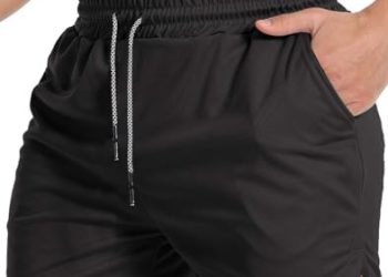 Aolesy muške kratke hlače za trening u teretani 5″ lagane atletske kratke hlače za bodybuilding i trčanje s džepovima na patentni zatvarač i petljom za ručnik – Vruća rasprodaja | Odjeća