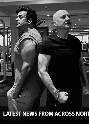 Posljednja teretana Anupame Khera pokazuje da su godine samo brojka dok se s kolegom iz ‘Khosla Ka Ghosla’ Ravijem Kishanom razmeće mišićima