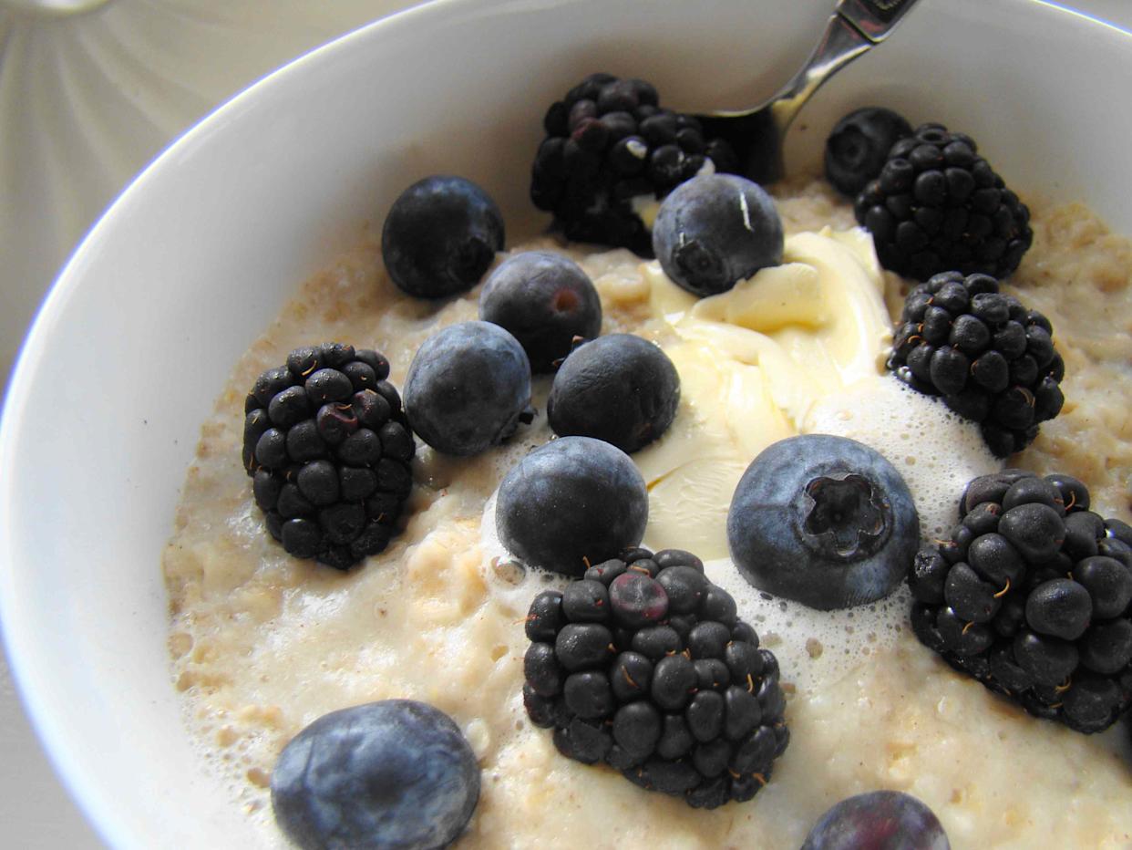 Zobene pahuljice u čeličnom rezu dobar su izvor proteina Zasluge: Janet Hudson/Getty Images