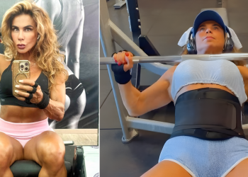 Unutar intenzivne 6-satne dnevne rutine vježbanja ovog 56-godišnjaka