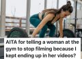 Muškarac traži od influencerice u teretani da ga prestane snimati u pozadini, a ona ga optužuje za kretenizam.