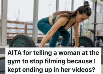 Muškarac traži od influencerice u teretani da ga prestane snimati u pozadini, a ona ga optužuje za kretenizam.