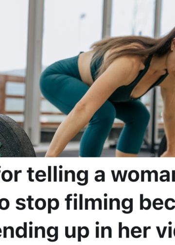 Muškarac traži od influencerice u teretani da ga prestane snimati u pozadini, a ona ga optužuje za kretenizam.