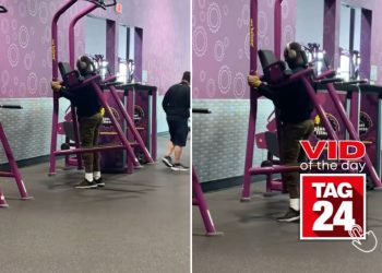 Čovjek podiže cijelu spravu u Planet Fitnessu u zagonetnom teretanskom videu