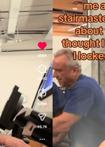 Austin Gymgoers ismijavaju StairMaster trening RFK Jr-a: VIDEO