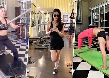 Unutarnje FOTOGRAFIJE Kućne teretane Kareene Kapoor; Otkrijte njezine tajne vježbanja i neizostavne fitness alate