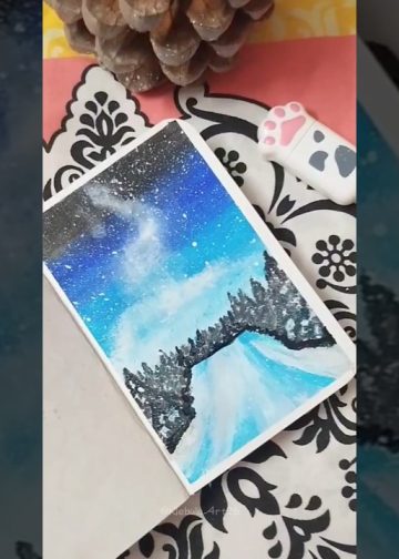 Snježne zvijezde 💫#kratke hlače #umjetnost Dan 4