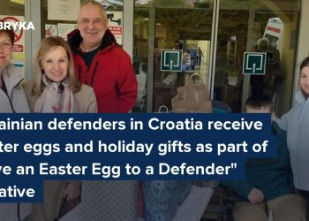Ukrajinski branitelji u Hrvatskoj primaju uskrsna jaja i blagdanske darove kroz inicijativu “Daruj uskršnje jaje branitelju”