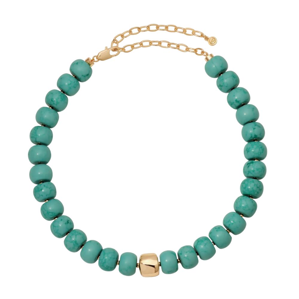 Ettika ogrlica s poludragim kamenjem