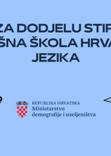Natječaj za stipendije za Program hrvatskog jezika