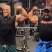 Velikani bodybuildinga Phil Heath i Roelly Winklaar poziraju u teretani