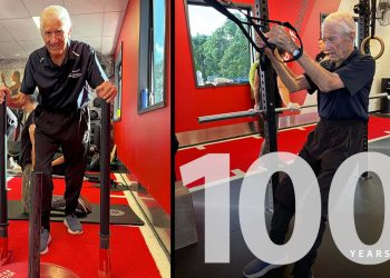 Tjedni trening pomaže stogodišnjaku da održi formu