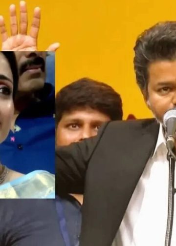 Emotivna reakcija Trishe Krishnan na Vijayev govor tijekom ceremonije prisege postaje viralna; obožavatelji reagiraju | Tamil film vijesti