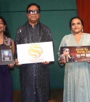 Redatelj Nitesh Tiwari, pjevač Raju Rao i producenti Pramila Rao i Sanjana Rao predstavljaju teaser albuma Ghazal “Rooh Se Rooh Tak”