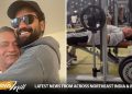 Sham Kaushal, 70, pokazuje kondiciju s videom za bench press u teretani
