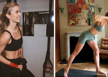 Frida Redknapp otkriva jednostavnu kućnu rutinu s 6 vježbi za jače noge