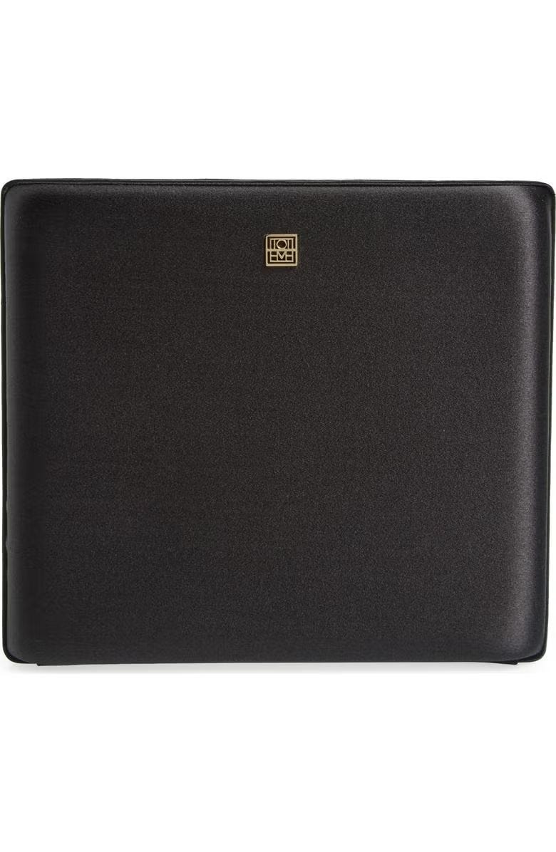Satin Box Clutch