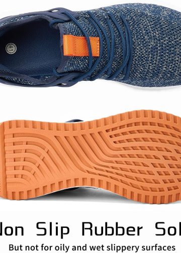 SDolphin muške tenisice za trčanje – prozračne mrežaste tenisice za tenis, vježbanje, hodanje i teretanu s memorijskom pjenom i neklizajućim gumenim potplatom