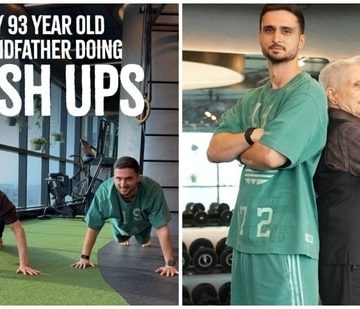 93-godišnji djed pokazao da fitness ne poznaje dob: Odbija usporiti u teretani – od sklekova do čučnjeva