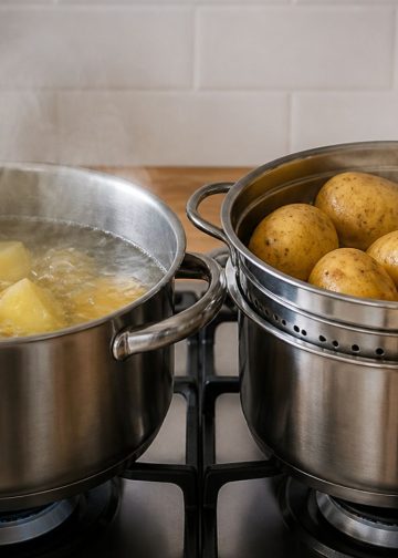 Prestanite kuhati krumpir u vodi: Česta metoda može eliminirati do 50% vitamina C i smanjiti esencijalne minerale, dok kuhanje na pari i pečenje očuvaju hranjive tvari, poboljšavaju teksturu i nude više okusa uz manje gubitaka hranjivih tvari.