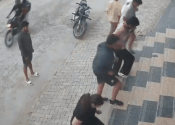 CCTV snimka jezivog ubojstva ispred teretane u Haryani