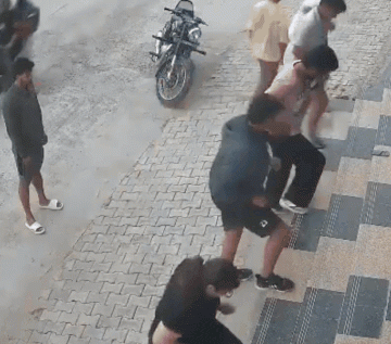 CCTV snimka jezivog ubojstva ispred teretane u Haryani