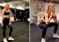 Frida Redknapp, 44, vježba u teretani s 6 vježbi za jače noge i kosti – kako to izvesti