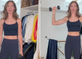 Trinny Woodall, 62, dijeli svoj 10-minutni trening za užurbana jutra