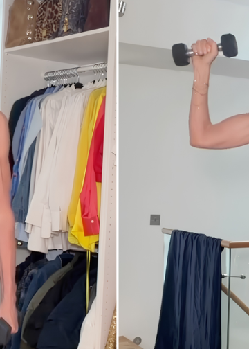 Trinny Woodall, 62, dijeli svoj 10-minutni trening za užurbana jutra