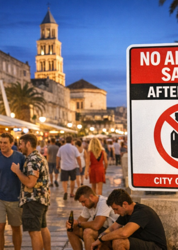 Hrvatska se bori protiv party turizma zabranom maloprodaje alkohola u obalnim gradovima
