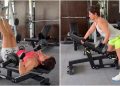 Hina Khan ‘jedan po dan’: Vježba cijelog tijela s treningom snage, veslanjem i kardio vježbom na traci za trčanje. Gledajte!