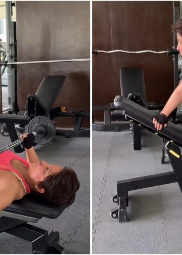 Hina Khan ‘jedan po dan’: Vježba cijelog tijela s treningom snage, veslanjem i kardio vježbom na traci za trčanje. Gledajte!