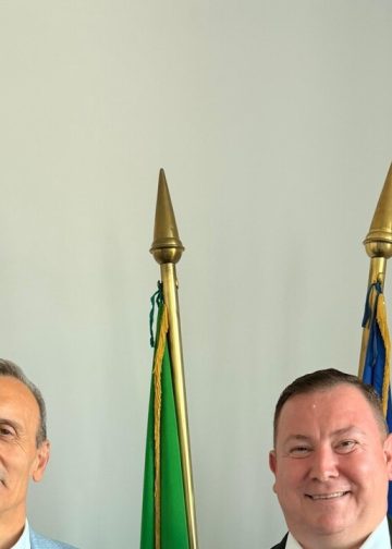 Veleposlanik Trichilo u Hrvatskoj primio novog predsjednika Talijanske unije Marina Corvu
