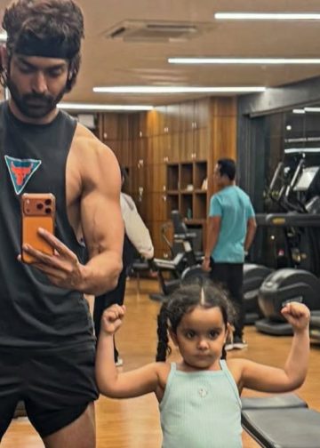 Gurmeet Choudhary pretvara svoju kćer Liannu u preslatku sliku iz teretane