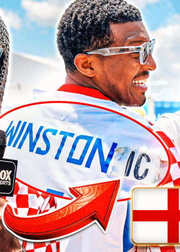 Jameis Winston susreće Harryja Kanea i dobiva titulu viteza na utakmici Engleska protiv Hrvatske | Svjetsko prvenstvo u nogometu 2026™ 🌎🏆