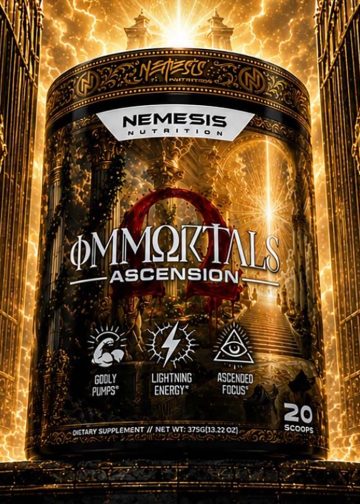 Suradnja Nemesis Nutritiona prije vježbanja u teretani Immortals Ascension