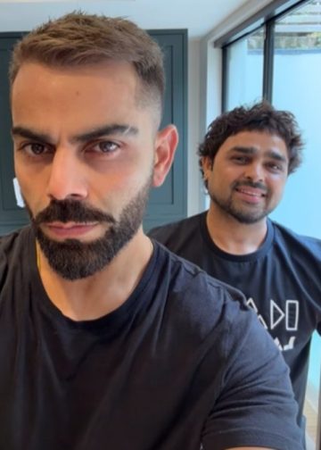 Virat Kohli osvaja naslove na RCB IPL 2026. s novim pastelnih izgledom kose koji postaje viralni hit | Virat Kohli nova frizura | Virat Kohli pastelna kosa | RCB IPL 2026 | Virat Kohli viralni izgled | Rashid Salmani | Royal Challengers Bengaluru | Kohli nova boja kose