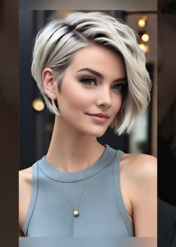 Moderne, elegantne kratke frizure Trendovi za 2025. #pixiehaircut #stylesforall #haircut #2025hairtrends