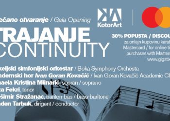 Trajanje programa počinje 25. Festival KotorArt