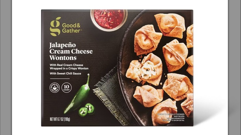 Good & Gather Jalapeño Wontons krem ​​sira