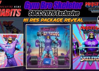 Otkrijte ekskluzivni paket Gym Bro Skeletor MOTU Chronicles SDCC 2026