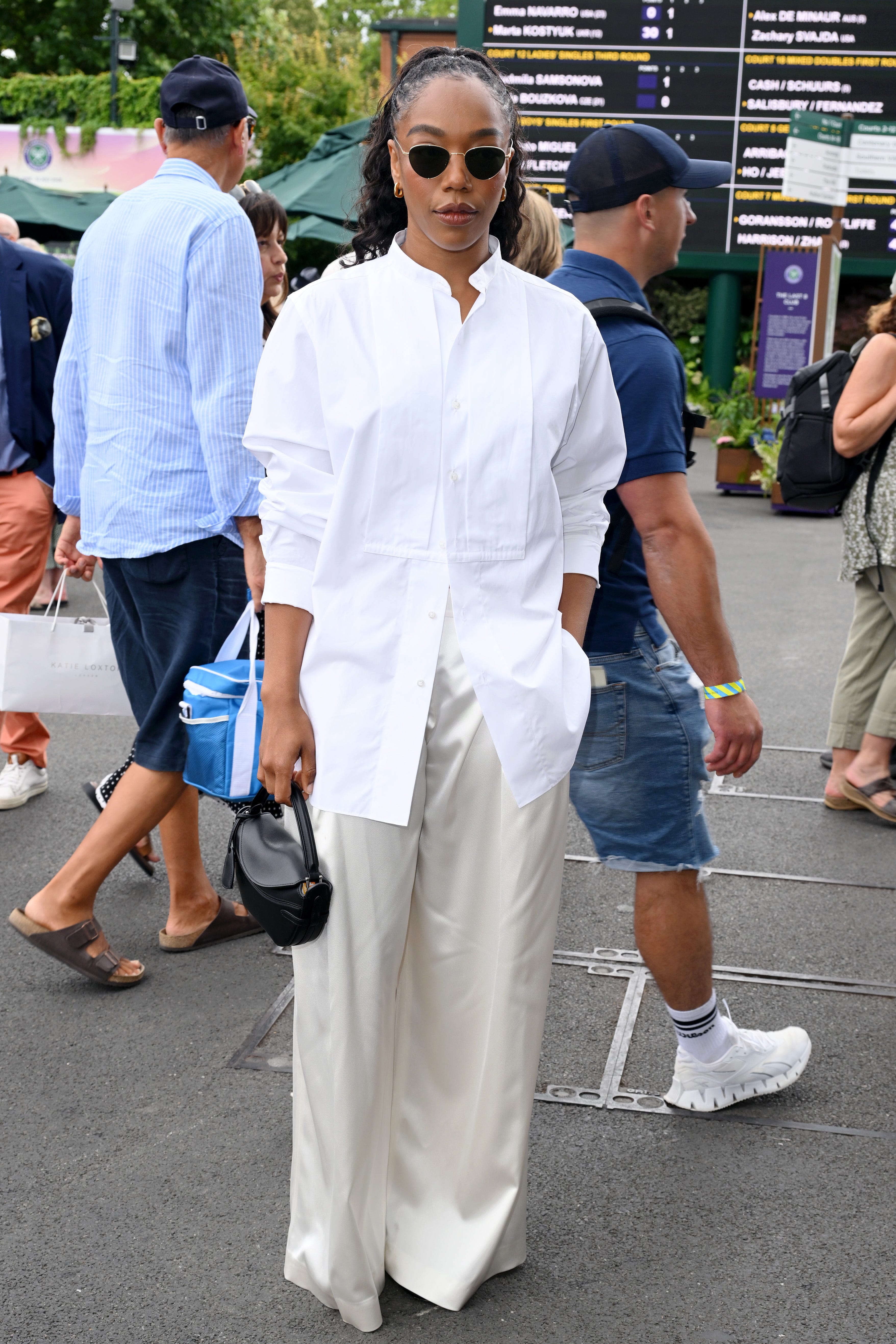 Naomi Ackie na Wimbledonu