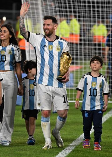Supruga Lionela Messija prikazuje zategnuto tijelo na fotografiji u teretani prije polufinala Svjetskog prvenstva u Argentini