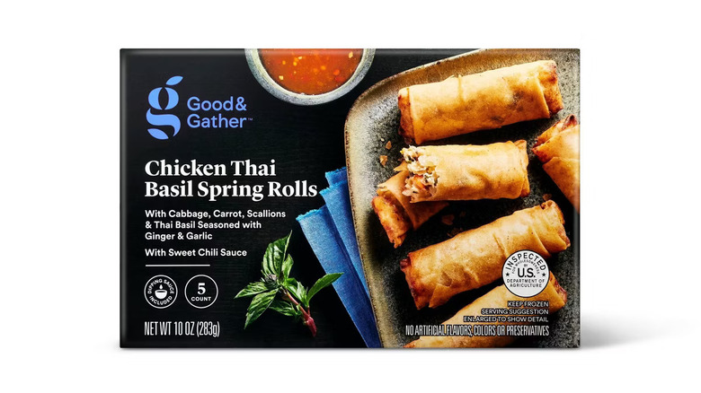 Good & Gather Chicken Thai Basil Spring Rolls