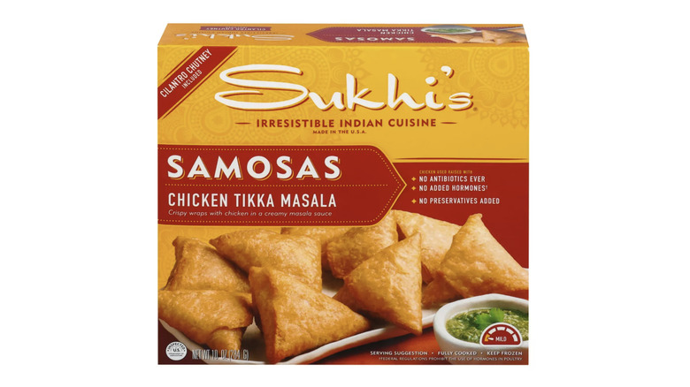 Sukhi's Chicken Tikka Masala Samosas